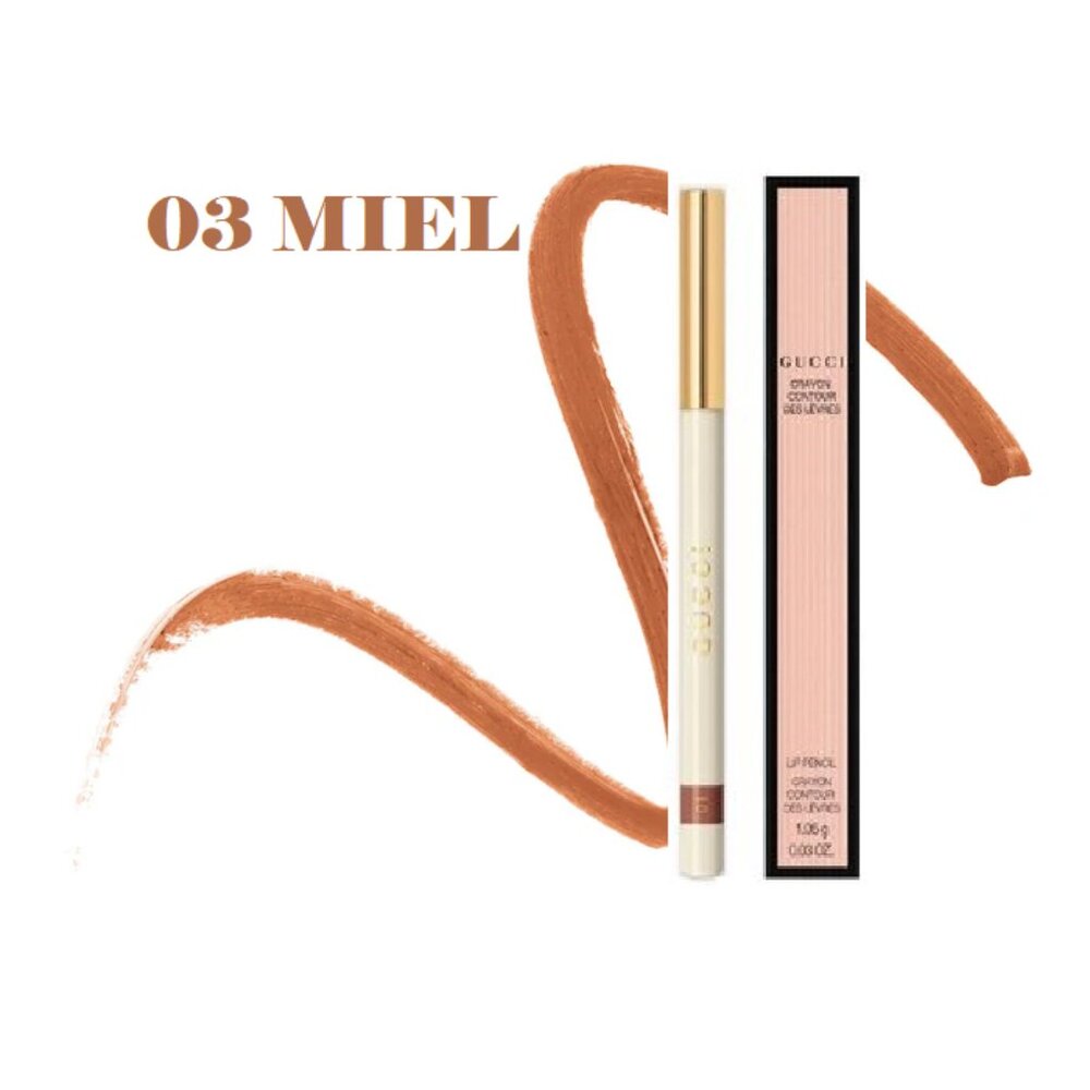NIB ⭐Gucci  MIEL 03 Lip Liner Crayon Contour Des Lévres